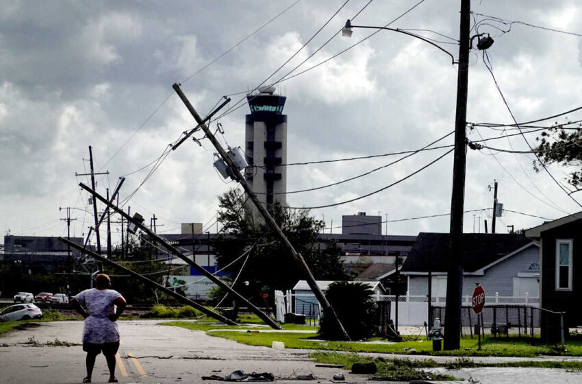  Hurricane Ida hits Louisiana on sixteenth anniversary of Katrina