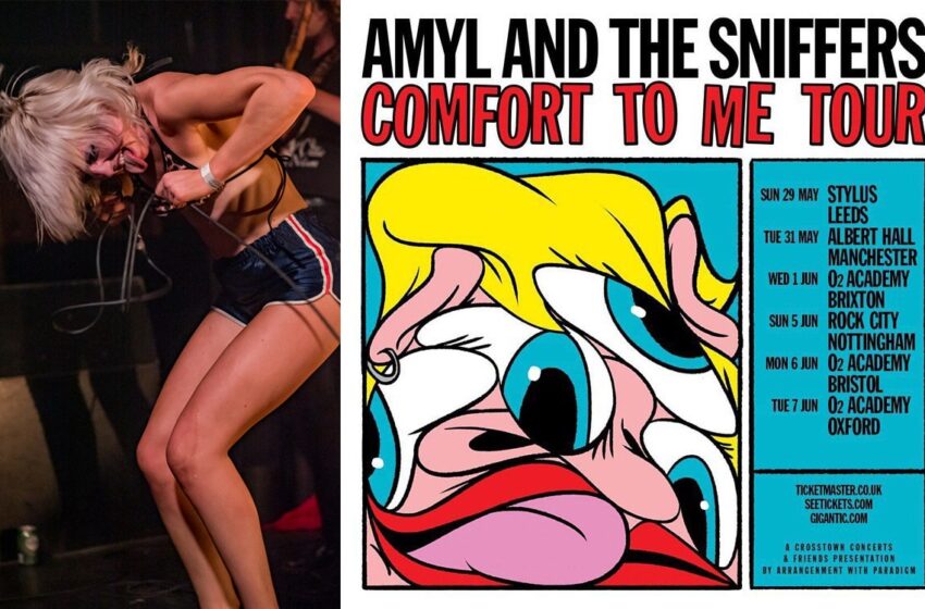  Melbourne’s premier export Amyl and the Sniffers announce an English tour for 2022