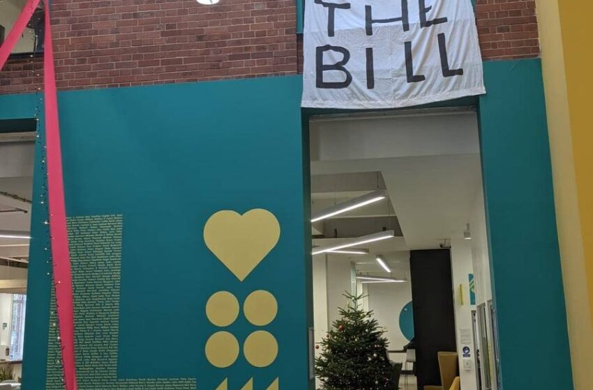  ‘Kill the Bill’ banners mysteriously appear in LUU