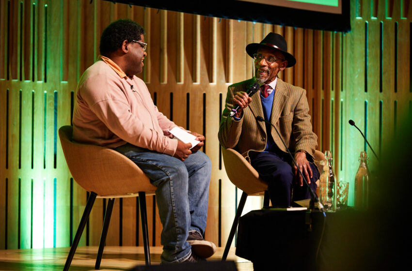  A Long History of activism, poetry, and checking his watch…: Linton Kwesi Johnson in Conversation with Gary Younge at Opera North’s Howard Assembly Room 
