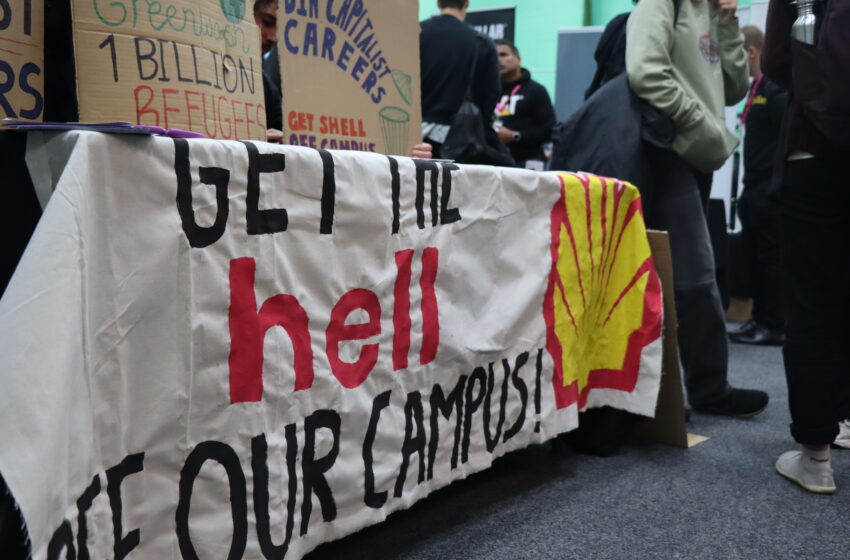  Why are Student Rebellion saying, “To Hell with Shell”?