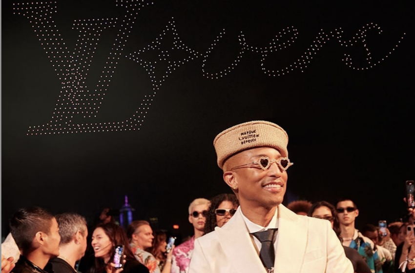  Pharrell unveils his second collection with Louis Vuitton