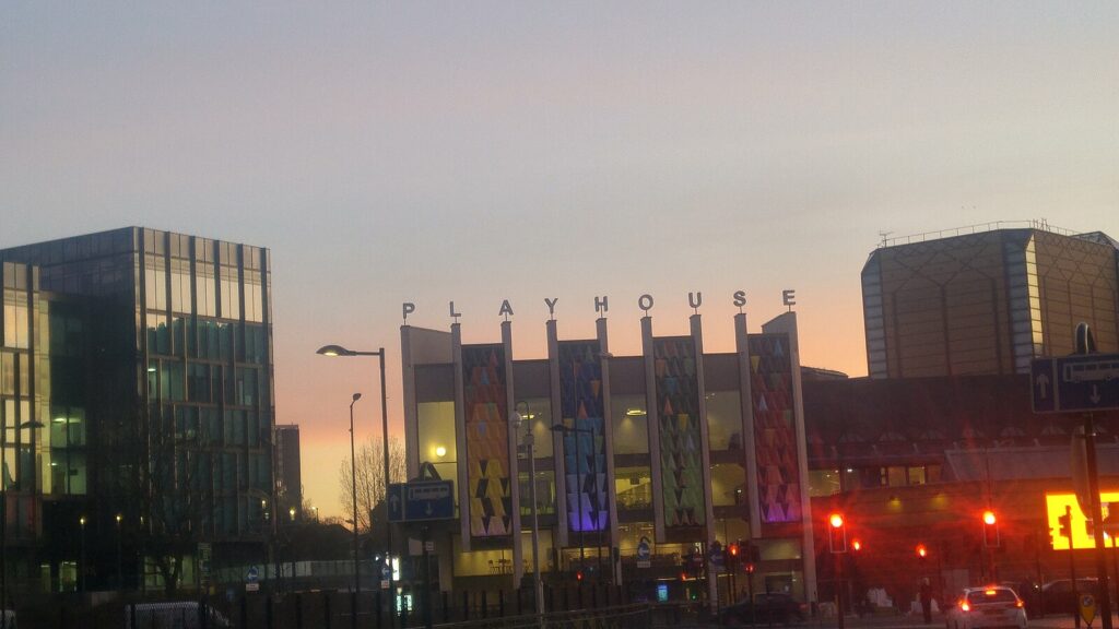 Leeds Playhouse building.