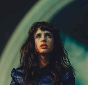 Magdalena Bay lead singer Mica performs at Lollapalooza 2025