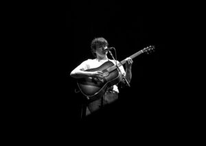 Finn Forster performing live in Sheffield