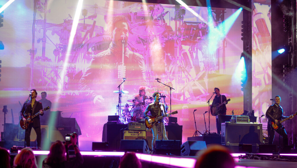 Stereophonics performing live in Sheffield