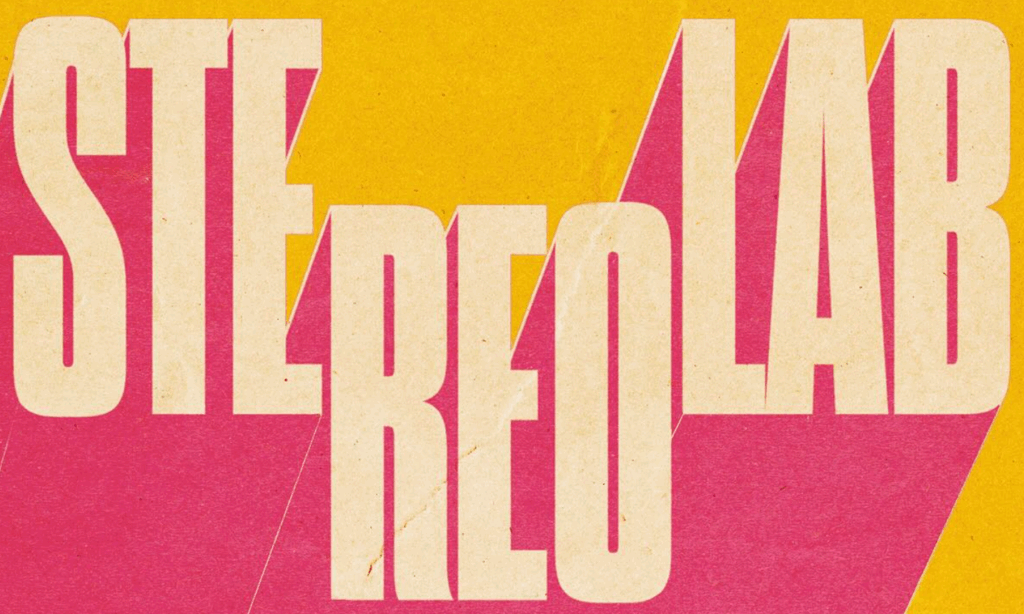 Stereolab in bold text - from the album cover for 2025 'Instant Holograms on Metal Film'