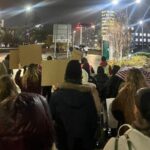 Students take part in Reclaim the Night march across Leeds