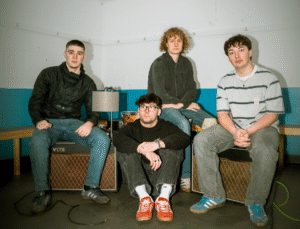 Acetate pose for a photo