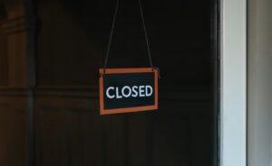 closed sign
