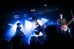 The Florentenes onstage at Key Club, Leeds.